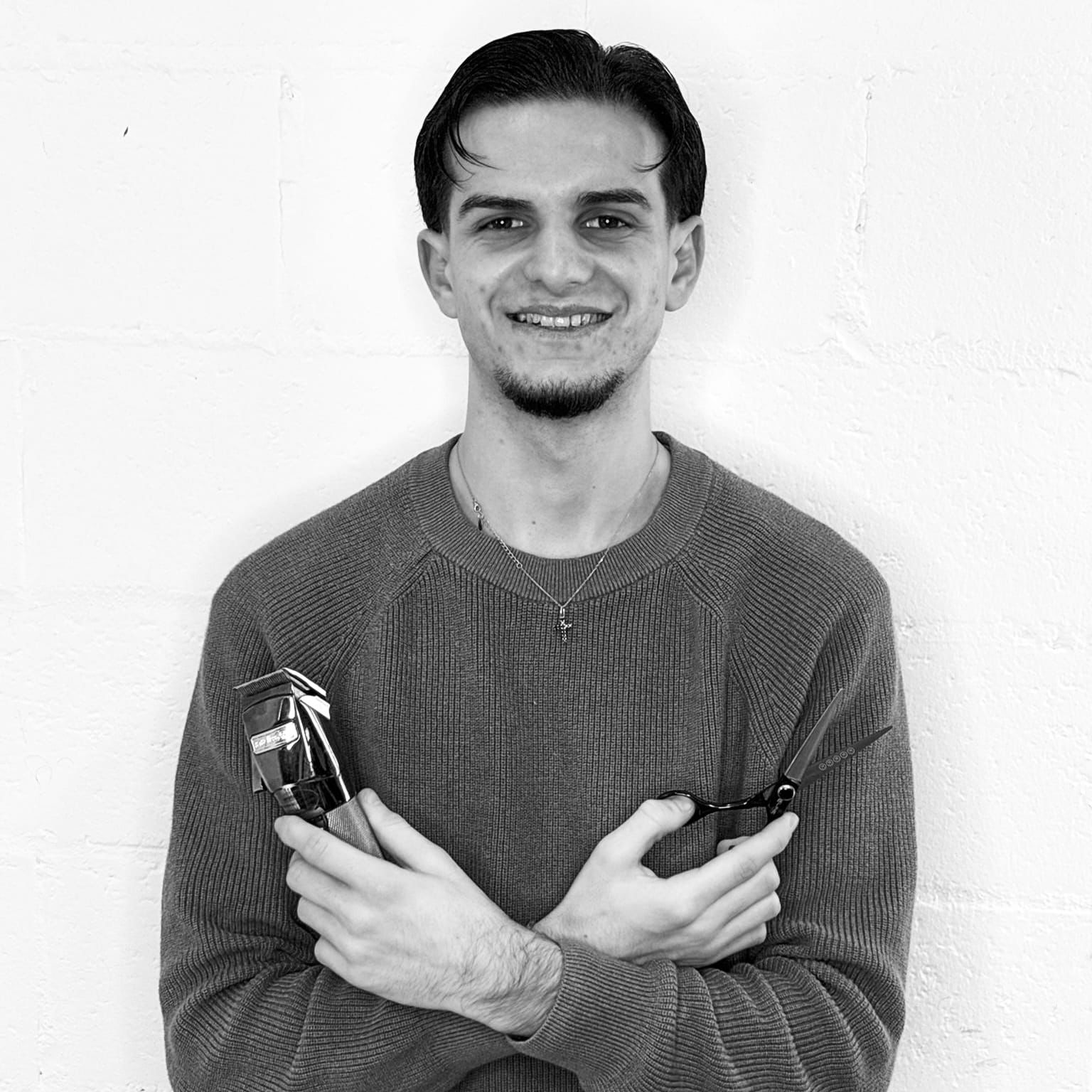 Luca, Junior Stylist at De Wakko Kapper Brussels - Dinantplein